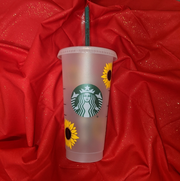 sunflower starbucks tumbler - Picture 3 of 5